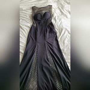 Open Back Evening Gown